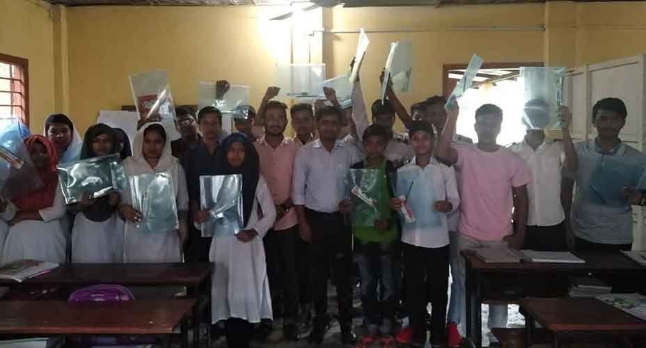 ফুলকুঁড়ি আসর হবিগঞ্জ শাখার পরীক্ষার উপকরণ বিতরণ ফুলকুঁড়ি-হবিগঞ্জ