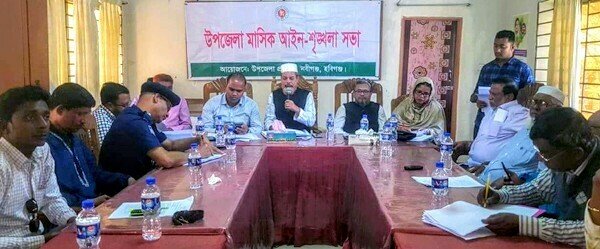 নবীগঞ্জে মাসিক আইনশৃংঙ্খলা কমিটির সভা অনুষ্ঠিত