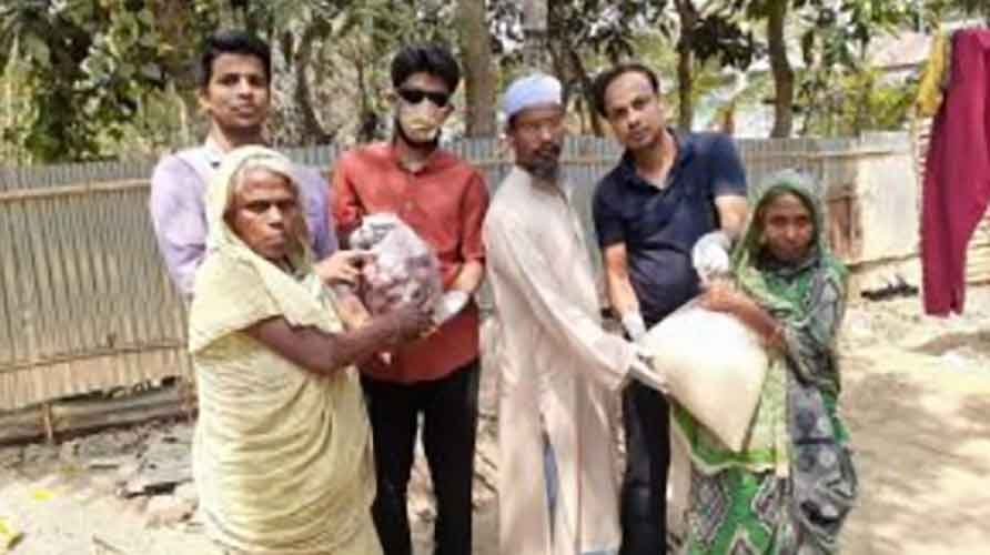 বাহুবলে প্রবাসী স্বদেশ উন্নয়ন ফোরামের ত্রাণ বিতরণ বাহুবলে প্রবাসী স্বদেশ উন্নয়ন ফোরামের ত্রাণ বিতরণ