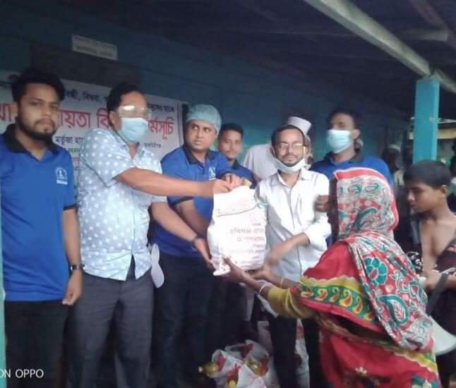 আজমিরীগঞ্জে তাসনুভা শামিম ফাউন্ডেশনের খাদ্য সহায়তা আজমিরীগঞ্জে তাসনুভা শামিম ফাউন্ডেশনের খাদ্য সহায়তা
