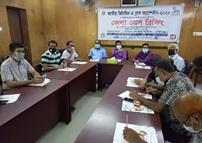 হবিগঞ্জে জাতীয় ভিটামিন এপ্লাস ক্যাম্পেইনের প্রেস ব্রিফিং A+-Press-Habiganj-news