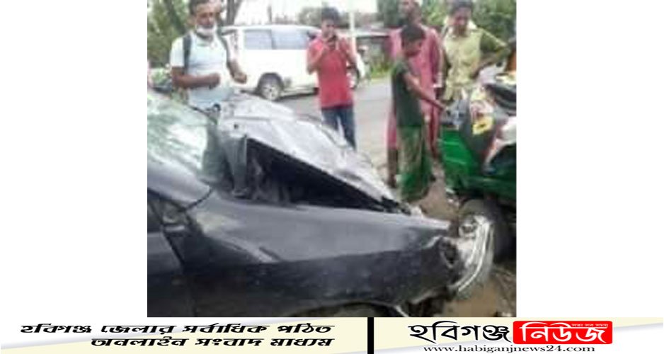 হবিগঞ্জের বাহুবলে সড়ক দুর্ঘটনায় নিহত ১ Accident-Habiganj-News