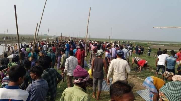 বানিয়াচংয়ে বাঁধ দেওয়াকে কেন্দ্র করে ভয়াবহ সংঘর্ষ বানিয়াচংয়ে বাঁধ দেওয়াকে কেন্দ্র করে ভয়াবহ সংঘর্ষ