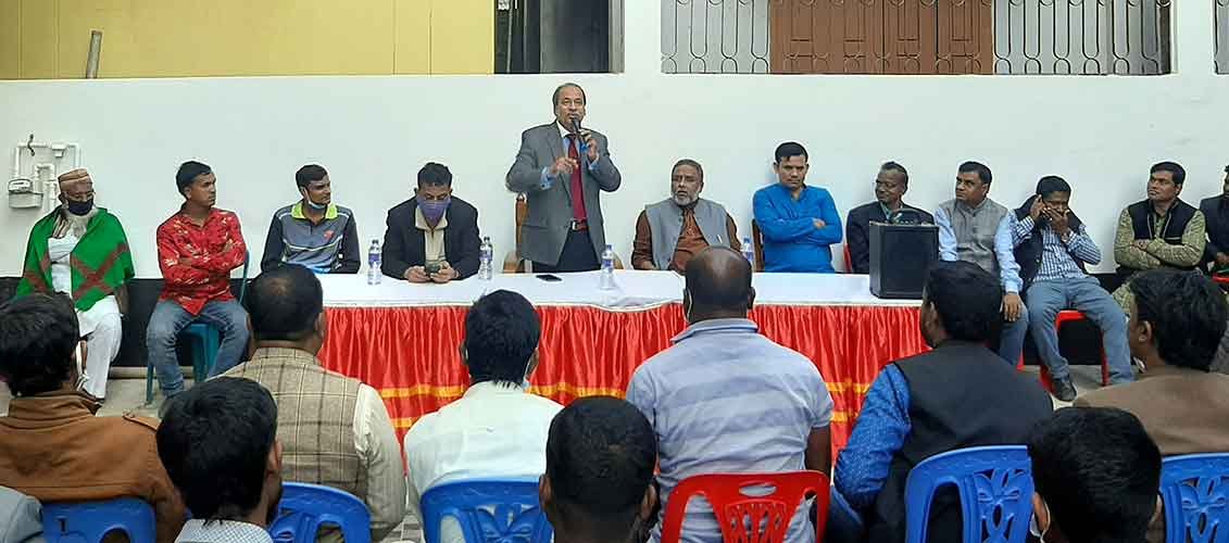 হবিগঞ্জ পৌর নির্বাচনে নৌকার সমর্থনে তাঁতী লীগের সভা Mp-Abu-Zahir