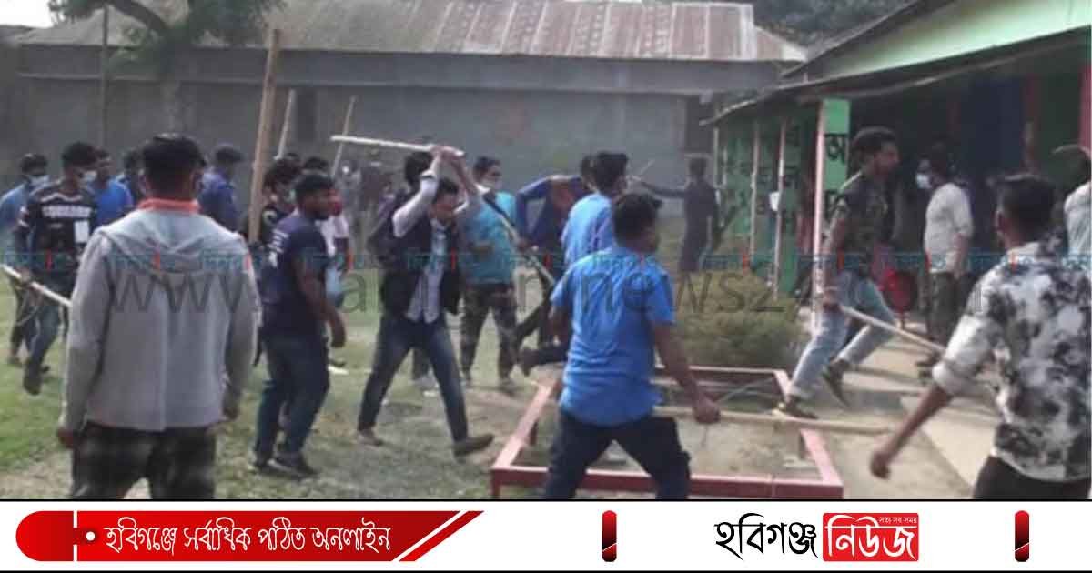 চুনারুঘাটে হাজী ইয়াসিন সরকারি প্রাথমিক বিদ্যালয় কেন্দ্রে দুর্বৃত্তদের হামলা, ভোটার শূন্য হয়ে গেছে কেন্দ্র চুনারুঘাটে হাজী ইয়াসিন সরকারি প্রাথমিক বিদ্যালয় কেন্দ্রে দুর্বৃত্তদের হামলা, ভোটার শূন্য হয়ে গেছে কেন্দ্র