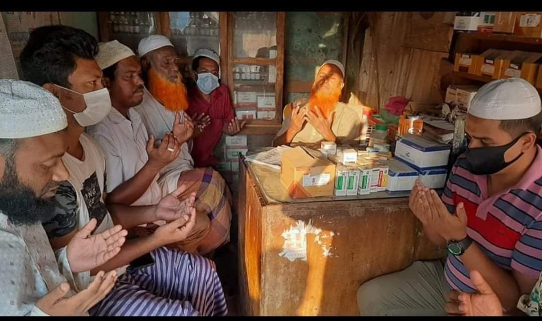 লাখাইয়ে প্রতিদিনের বাণীর সম্পাদক সাবান মিয়ার রোগ মুক্তি কামনায় দোয়া মাহফিল অনুষ্টিত লাখাইয়ে প্রতিদিনের বাণীর সম্পাদক সাবান মিয়ার রোগ মুক্তি কামনায় দোয়া মাহফিল অনুষ্টিত