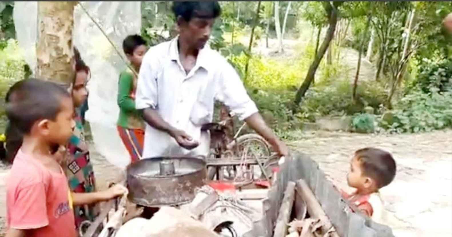 হাওয়াই মিঠাই বিক্রি করে জীবন চলে লাখাইয়ের এনাম মিয়ার হাওয়াই মিঠাই বিক্রি করে জীবন চলে লাখাইয়ের এনাম মিয়ার