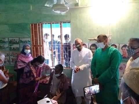 বানিয়াচংয়ে গণটিকাদান, ৯ হাজার ডোজ সম্পন্ন বানিয়াচংয়ে গণটিকাদান