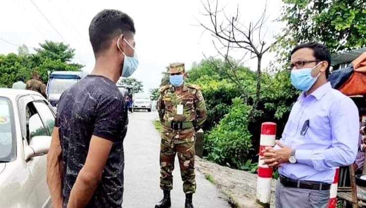 লাখাইয়ে লকডাউনে মোবাইল কোর্টের মামলা ও জরিমানা লাখাইয়ে লকডাউনে মোবাইল কোর্টের মামলা ও জরিমানা