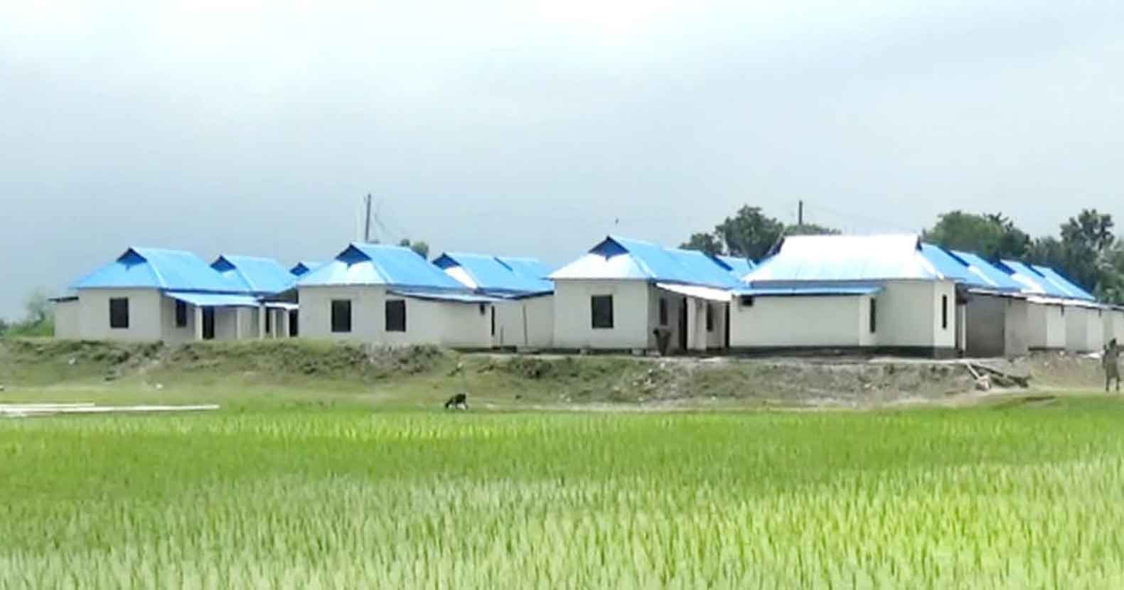 লাখাইয়ে আশ্রয়নের ৮৪ পরিবারের চোখে স্বপ্ন Habiganj-News-লাখাই