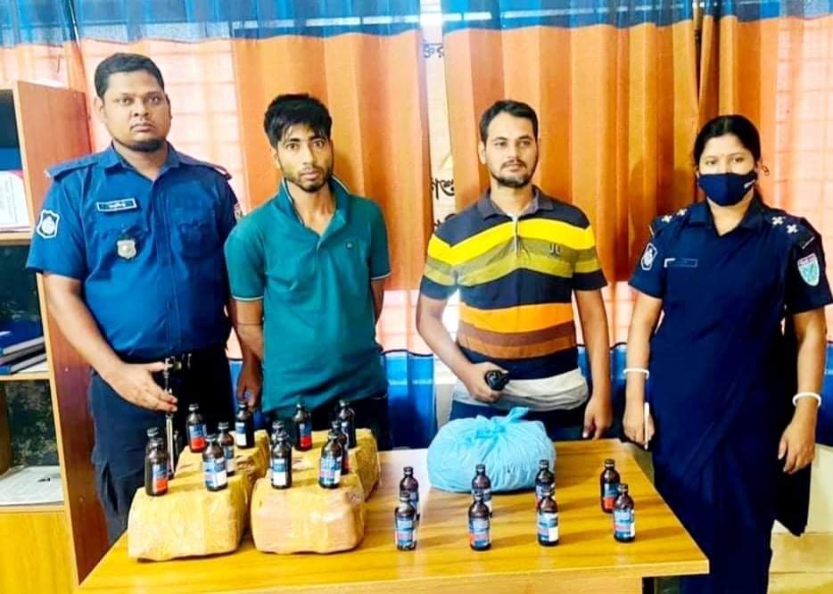 মাধবপুরে গাজা আর ফেনসিডিলসহ আটক ১জন মাধবপুরে গাজা আর ফেনসিডিলসহ আটক ১জন