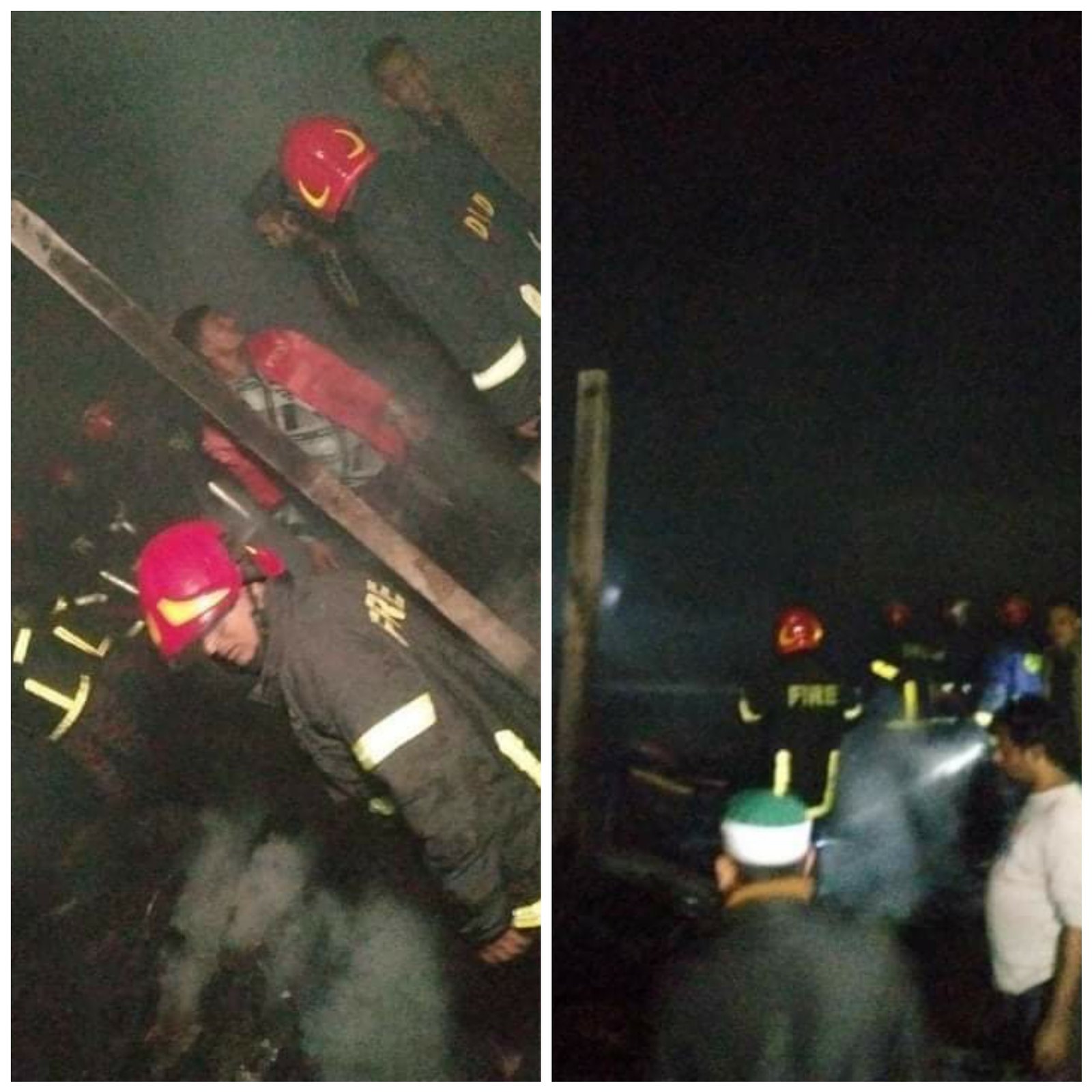 হবিগঞ্জ শহরে ভয়াবহ অগ্নিকাণ্ড, ৫ লাখ টাকার ক্ষয়ক্ষতি