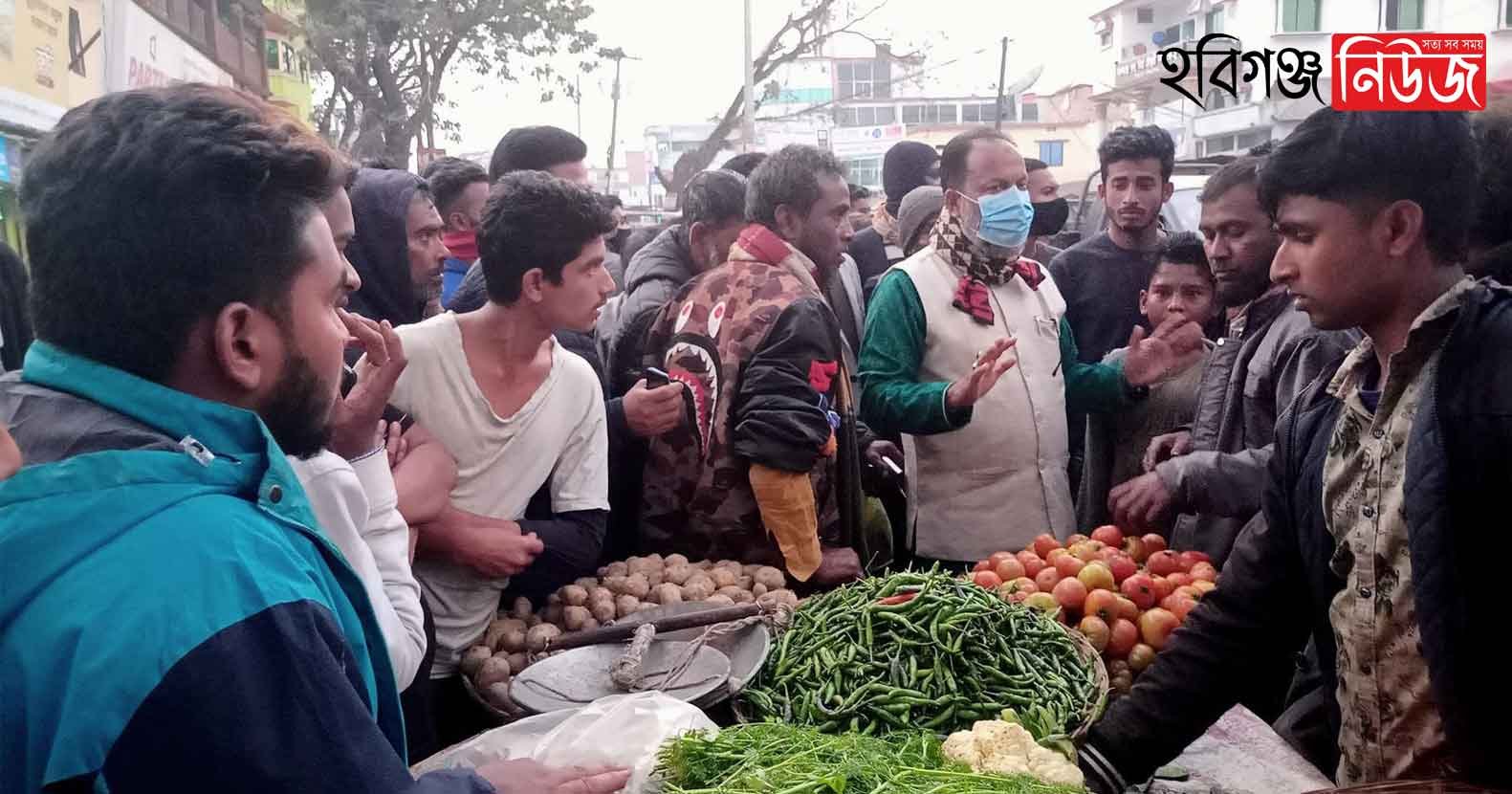 নবীগঞ্জে চলছে অবৈধ গাড়ী পার্কিং ও ভাসমান দোকান উচ্ছেদ নবীগঞ্জে চলছে অবৈধ গাড়ী পার্কিং ও ভাসমান দোকান উচ্ছেদ