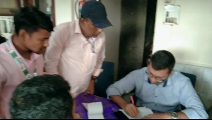 মাধবপুরে রেলের ভ্রাম্যমাণ অভিযান