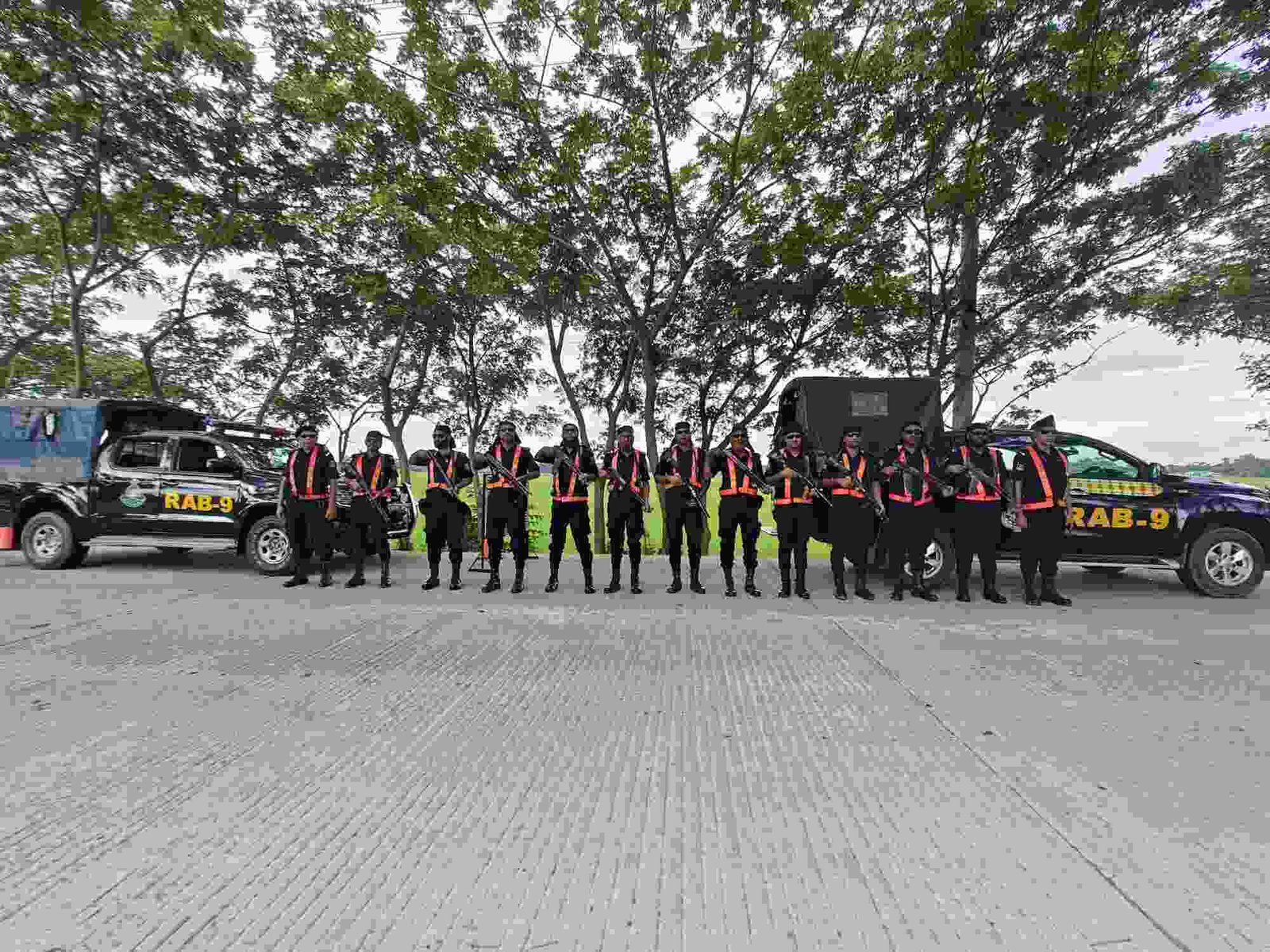 দুর্গাপূজা উপলক্ষে র‍্যাব ৯ এর নিরাপত্তা জোরদার