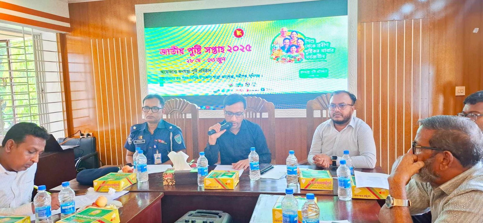 “সুস্থ জাতি গঠনে পুষ্টিকর খাদ্যাভ্যাসের কোনো বিকল্প নেই”  নবীগঞ্জ ইউএনও