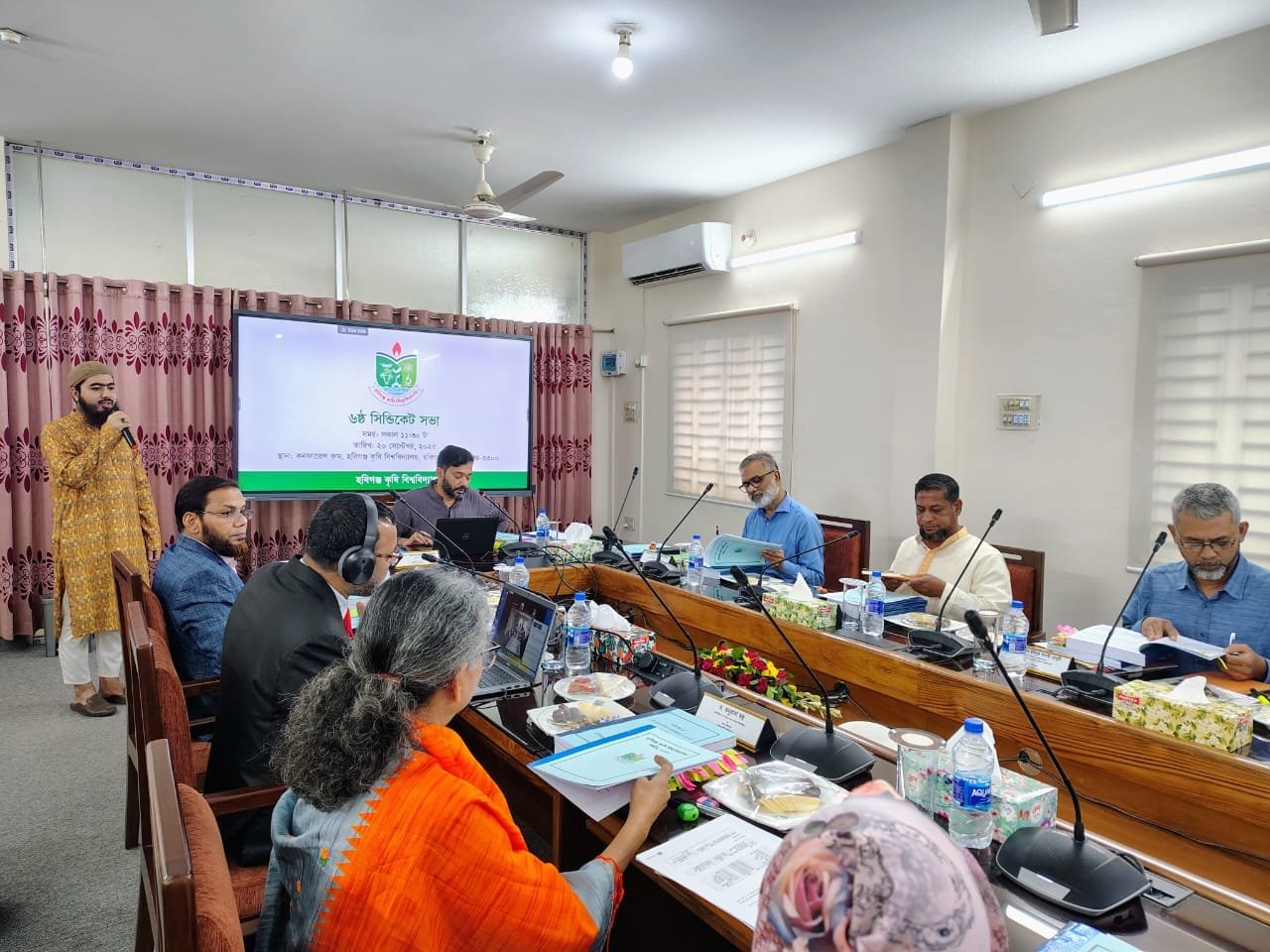 হবিগঞ্জ কৃষি বিশ্ববিদ্যালয়ের ৬ষ্ঠ সিন্ডিকেট সভা অনুষ্ঠিত হবিগঞ্জ কৃষি বিশ্ববিদ্যালয়ের ৬ষ্ঠ সিন্ডিকেট সভা অনুষ্ঠিত