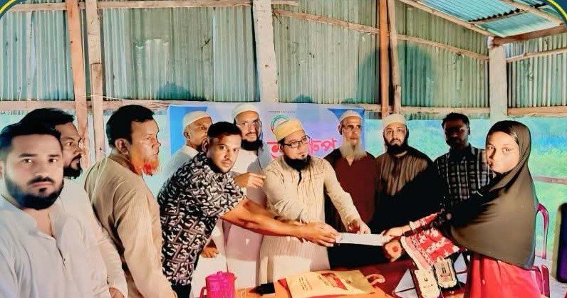 মাধবপুরে স্বচ্ছতা গ্রুপের চিকিৎসা সহায়তা পেলেন স্কুল ছাত্রী ইভা